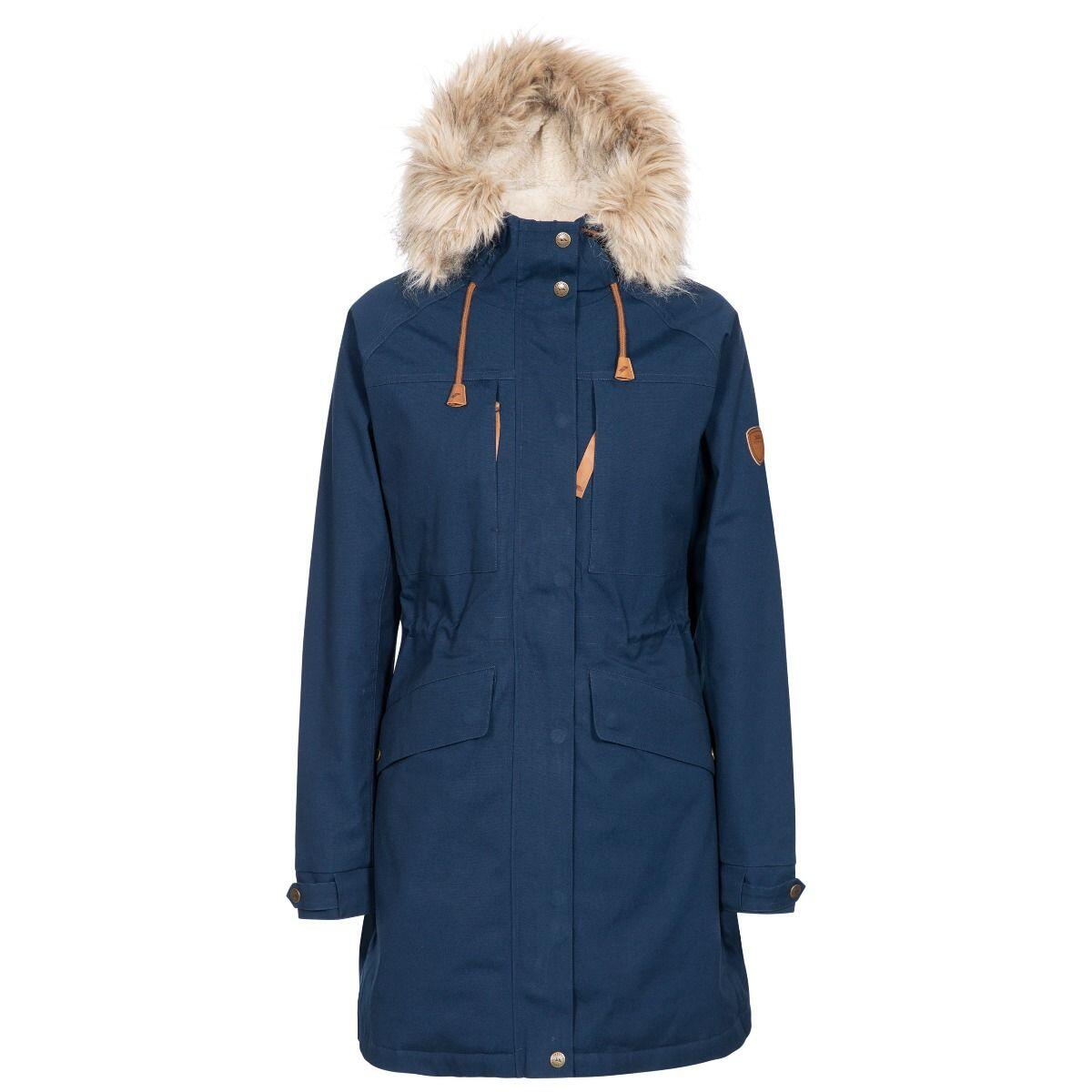 TRESPASS Giacca Impermeabile Donna Trespass Faithful Blu Navy