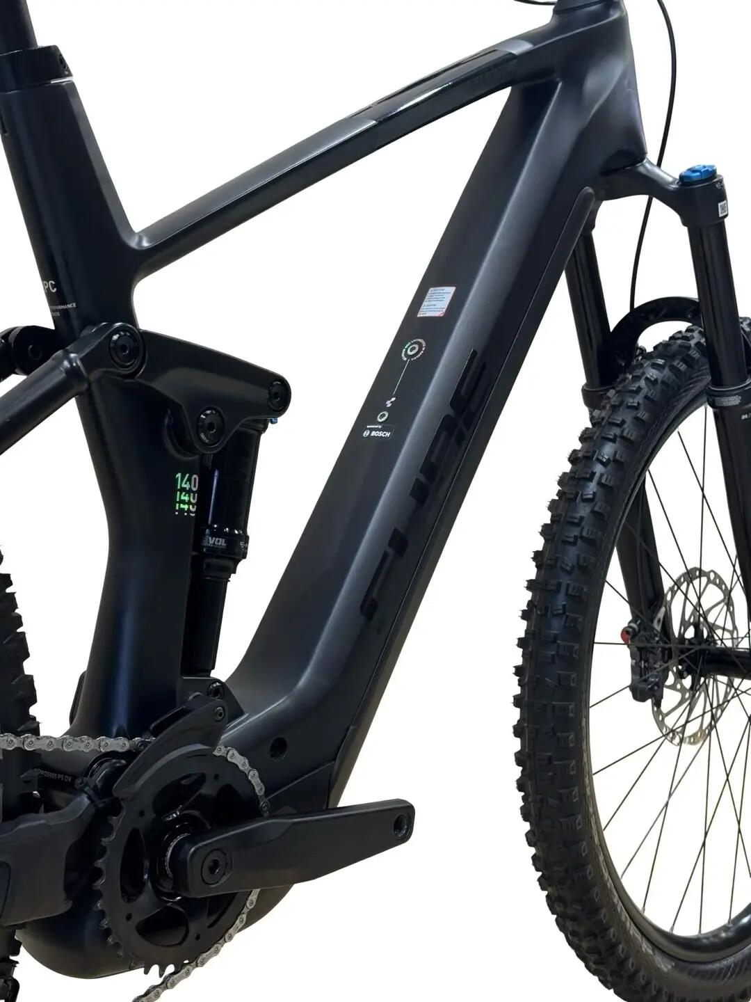 Ricondizionata - E-Mountain bike Cube Stereo Hybrid 140 HPC - Stato eccellente 10/13
