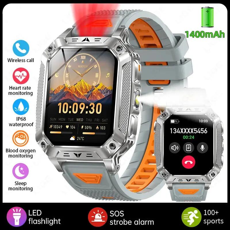 Smart Watch 1400mAh Fitness Tracker IP68