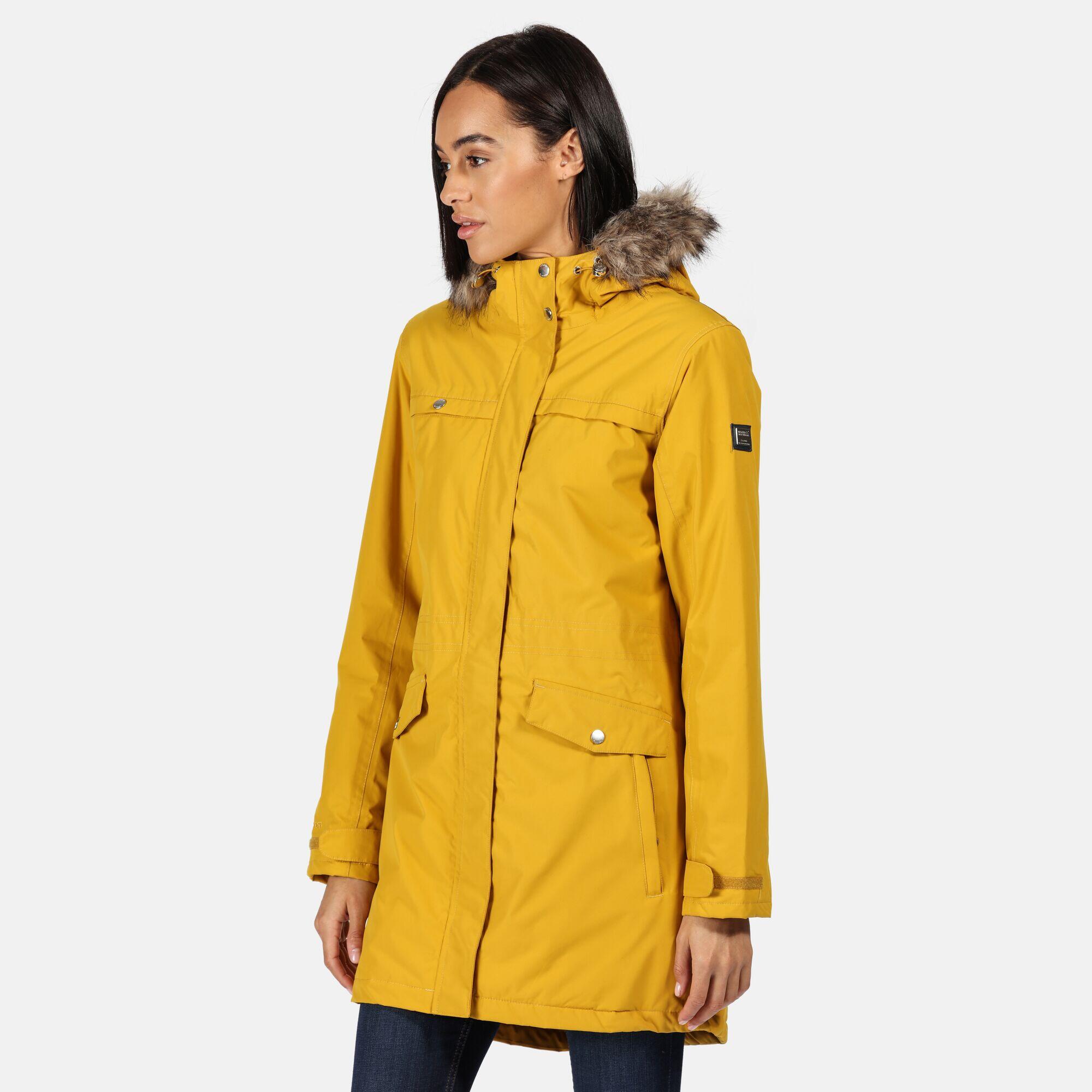 Parka SERLEENA da donna (Giallo scuro)