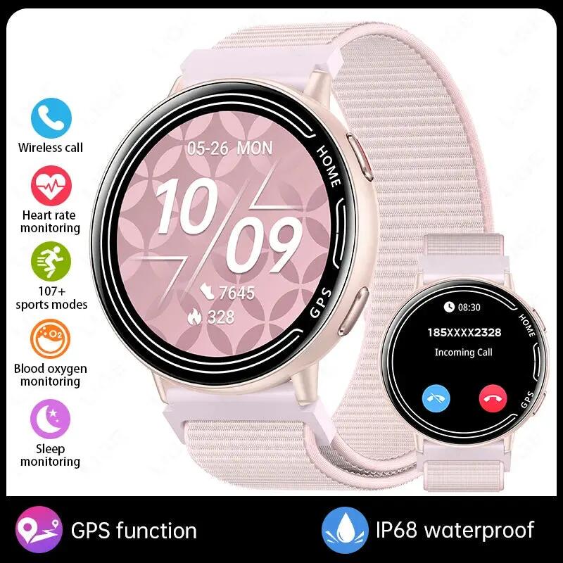 Smart Watch Waterproof w/ GPS, Bluetooth, Call & Heart Rate Monitor