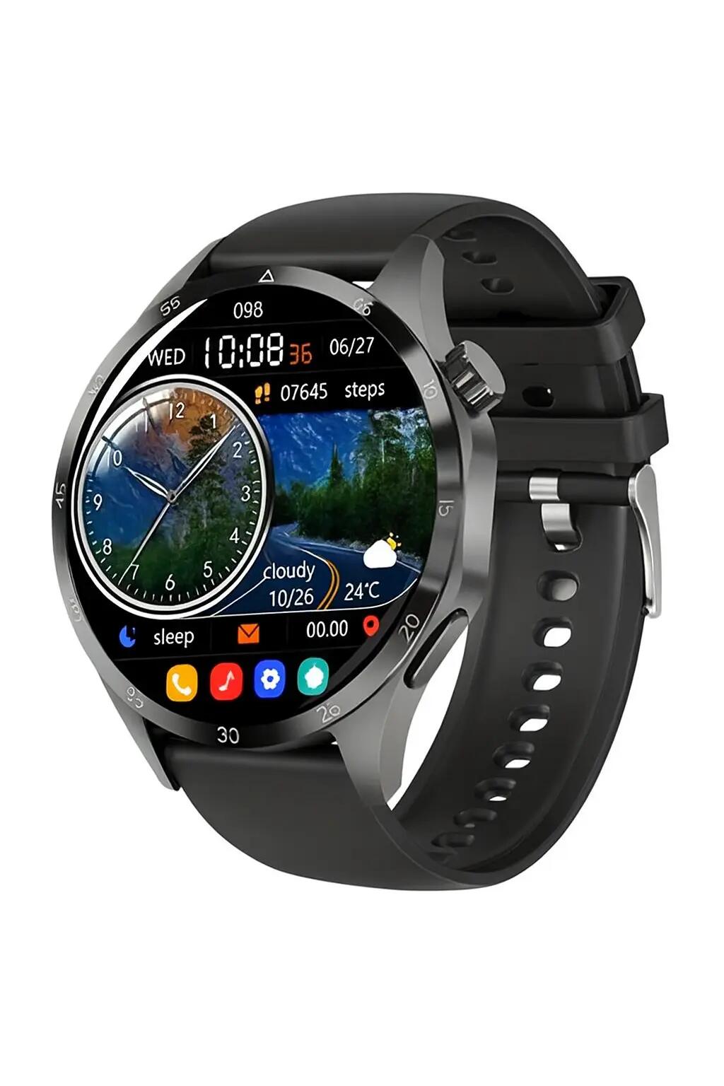 Smart Sports Watch BT Calling, Voice, Compass, Altimeter & Fitness Tracker