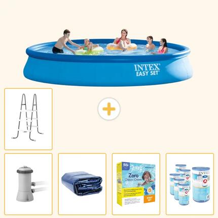 Piscine Easy Set Ronde - 457x84 cm - 6-pièces SCB27