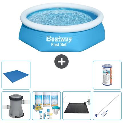 Bestway Fast Set Ronde - 244x61 cm - 7-pièces S22003