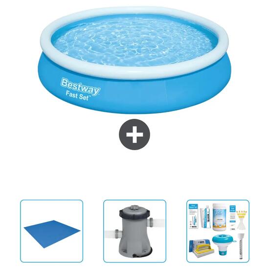 Bestway Fast Set Ronde - 366x76 cm - 4-pièces S22267