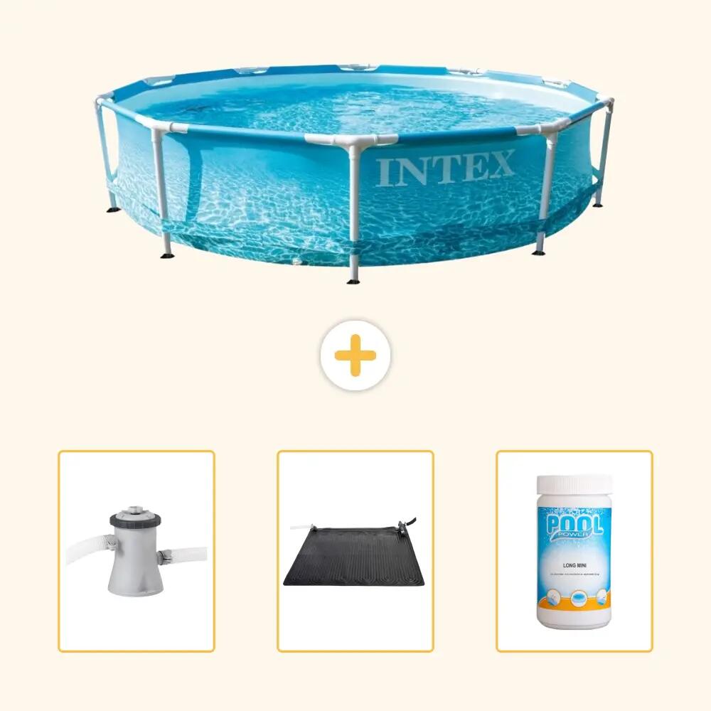 Piscine Tubulaire Ronde - 305x76 cm - 4-pièces  SCB80 1/7