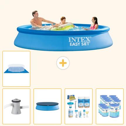 Piscine Easy Set Ronde - 305x61 cm - 6-pièces SCB15