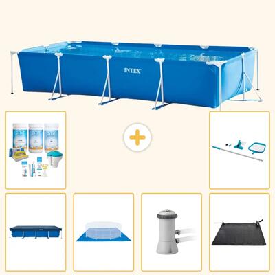 Frame zwembad rechthoekig - 450x220x84 cm - 7-delig scb97