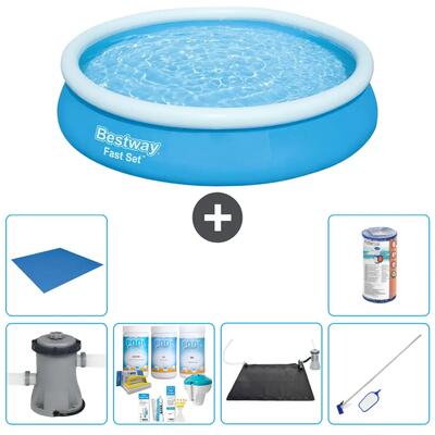 Bestway fast set rond - 366x76 cm - 7-delig s22019