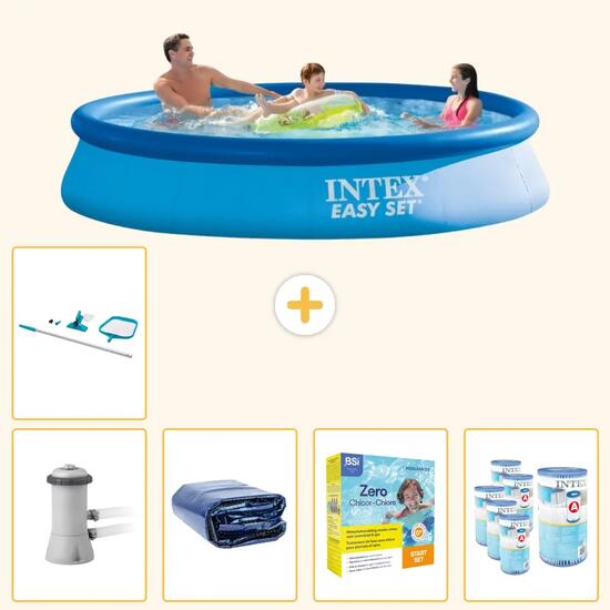 Piscine Easy Set Ronde - 366x76 cm - 6-pièces SCB28