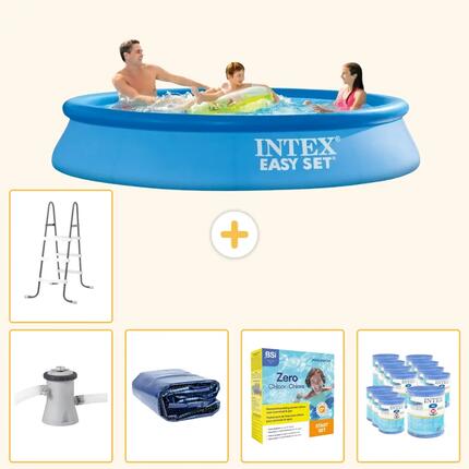 Piscine Easy Set Ronde - 305x61 cm - 6-pièces SCB27