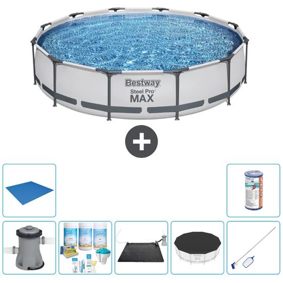 Bestway Steel Pro MAX Rund - 366x76 cm - 8-teilig S21680
