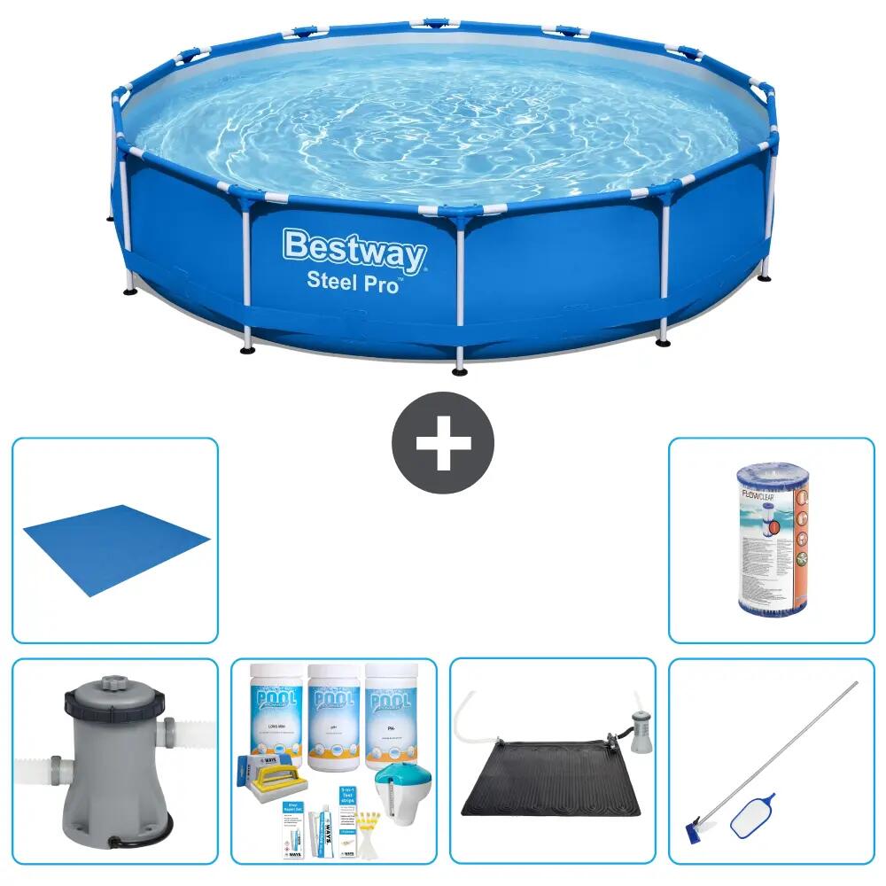 Bestway Steel Pro Rond - 366x76 cm - 7-delig S22101 1/7
