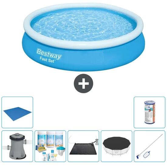 Bestway Fast Set Ronde - 366x76 cm - 8-pièces S21428