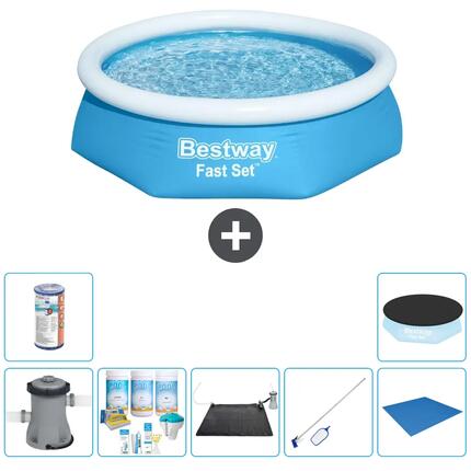 Bestway Fast Set Ronde - 244x61 cm - 8-pièces S21396