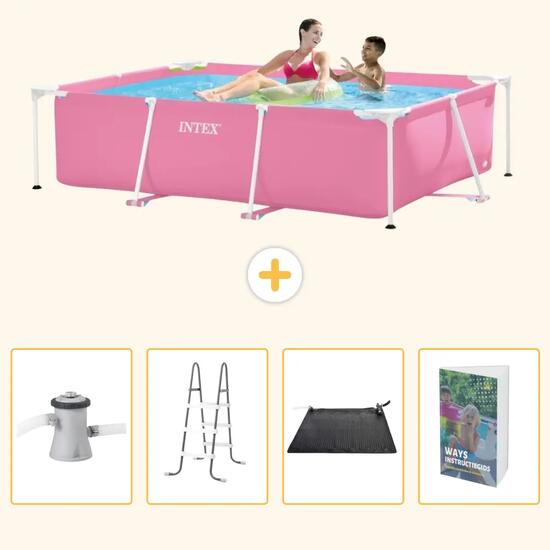 Piscina rectangular Intex 300x200x75 cm + Accesorios