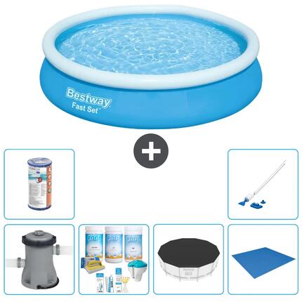 Bestway Fast Set Ronde - 366x76 cm - 7-pièces S21432