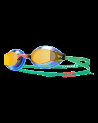 Occhialini da nuoto TYR Black Ops 140 EV miroir