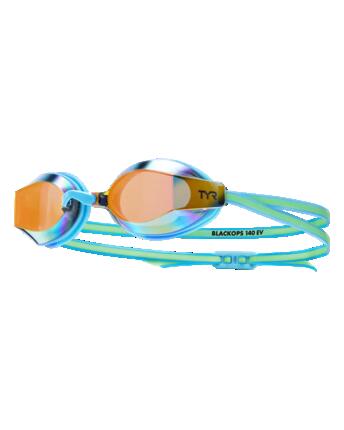 Lunettes de natation enfant TYR Black Ops 140 EV miroir