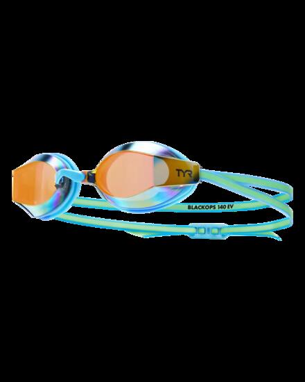Lunettes de natation enfant TYR Black Ops 140 EV miroir