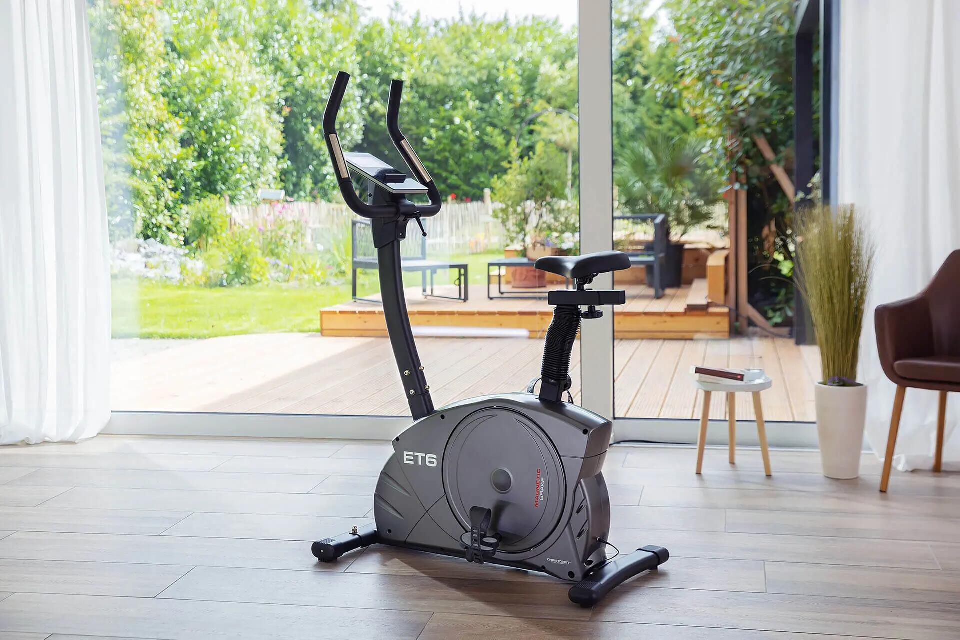 Vélo d'appartement ergomètre - 24 niveaux de résistance - 150kg + 200cm - ET 6 3/13