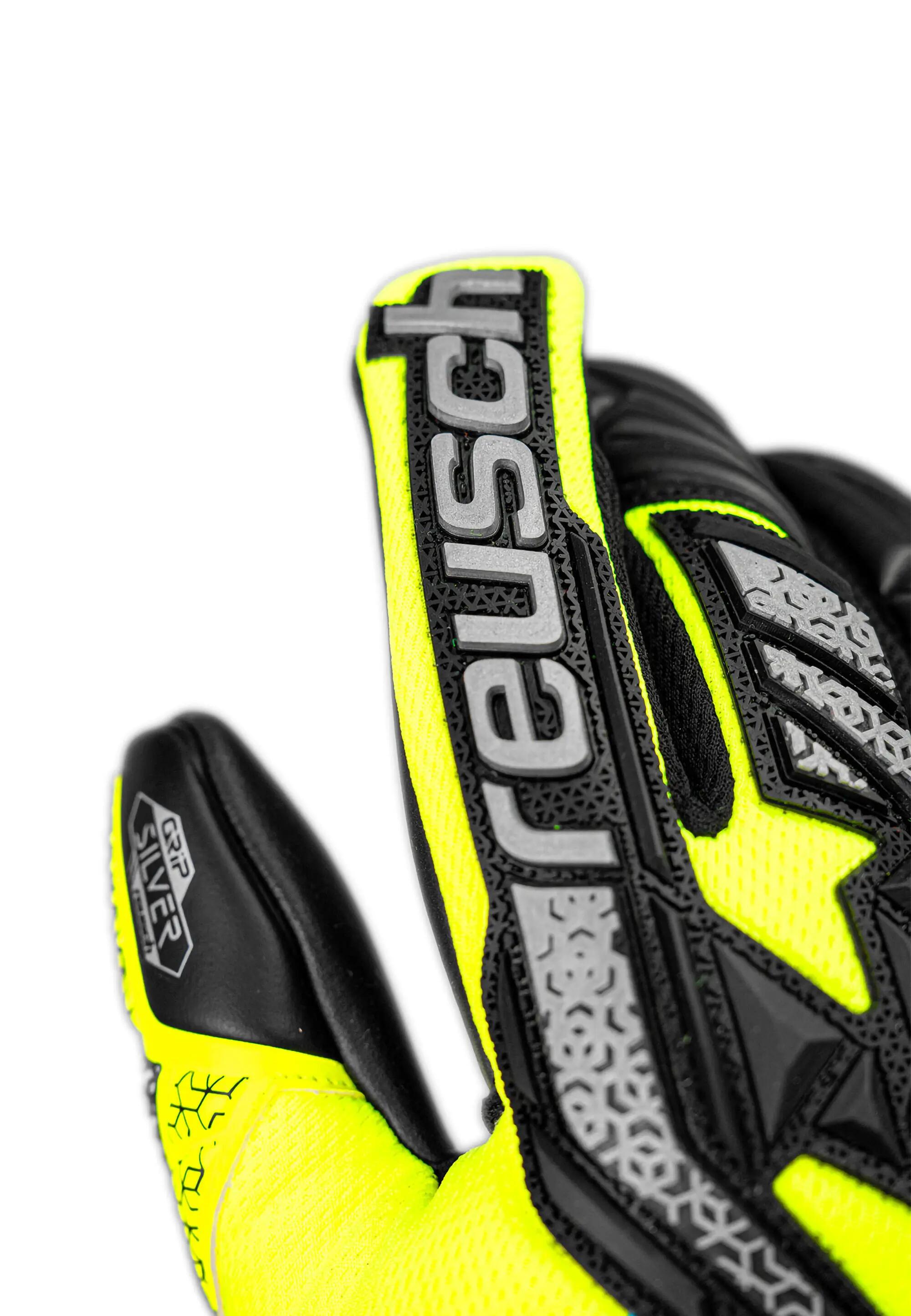 REUSCH Torwarthandschuhe Attrakt Freegel Silver Junior 5/7