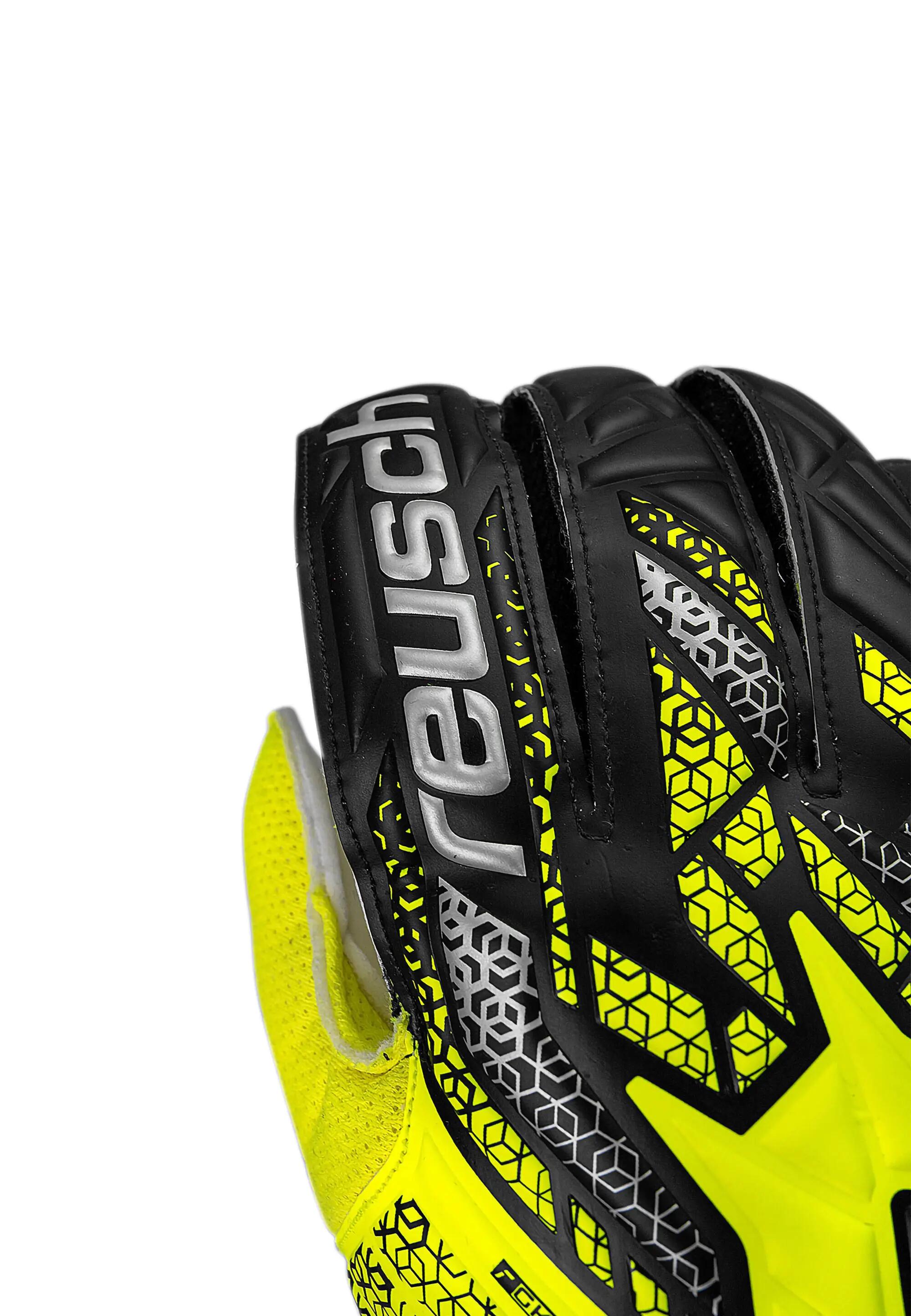 Guanti da portiere Reusch Attrakt Solid - Velcro, schiuma resistente. 5/15