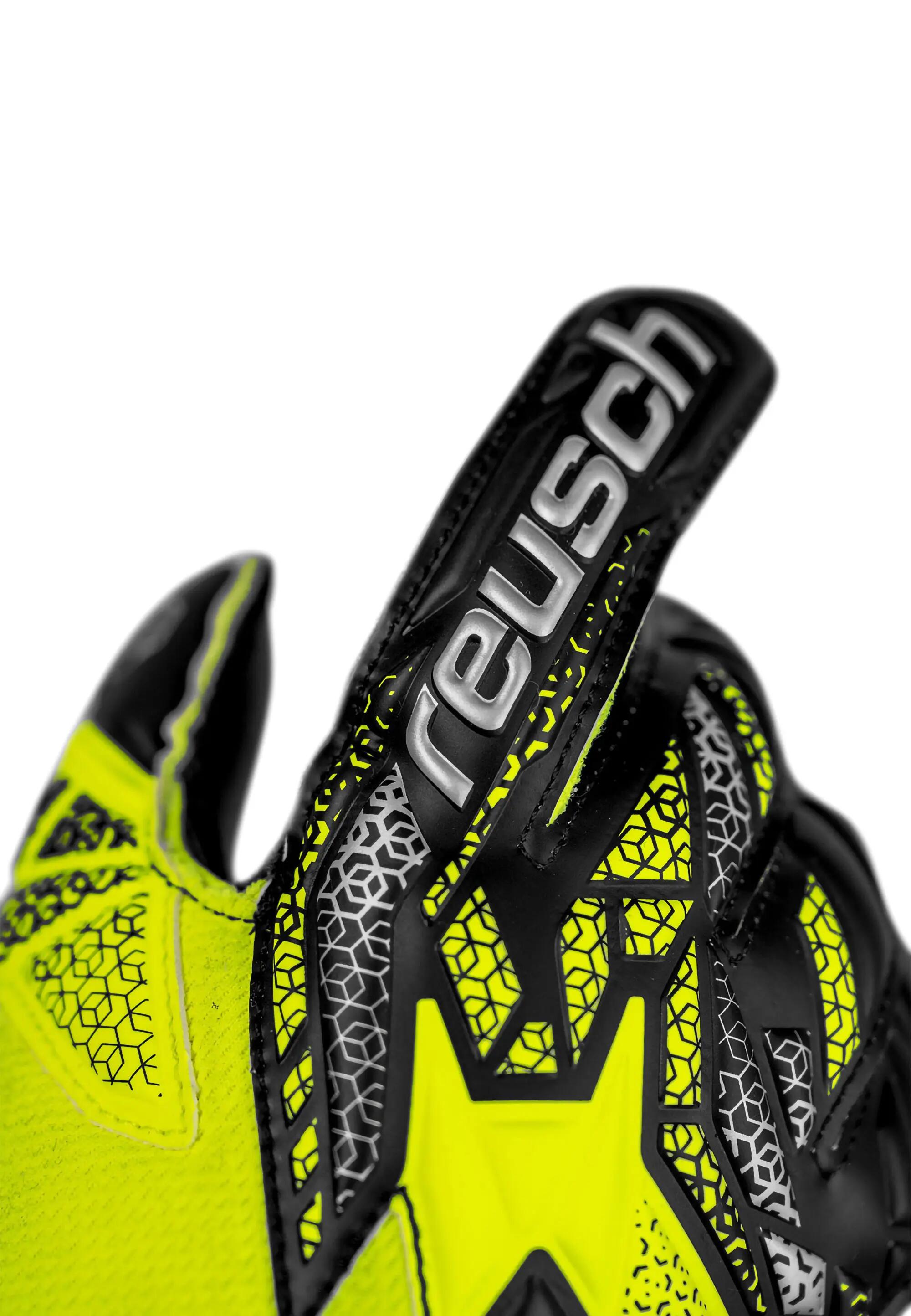 Luvas de guarda-redes para crianças Reusch Attrakt Silver 5/15