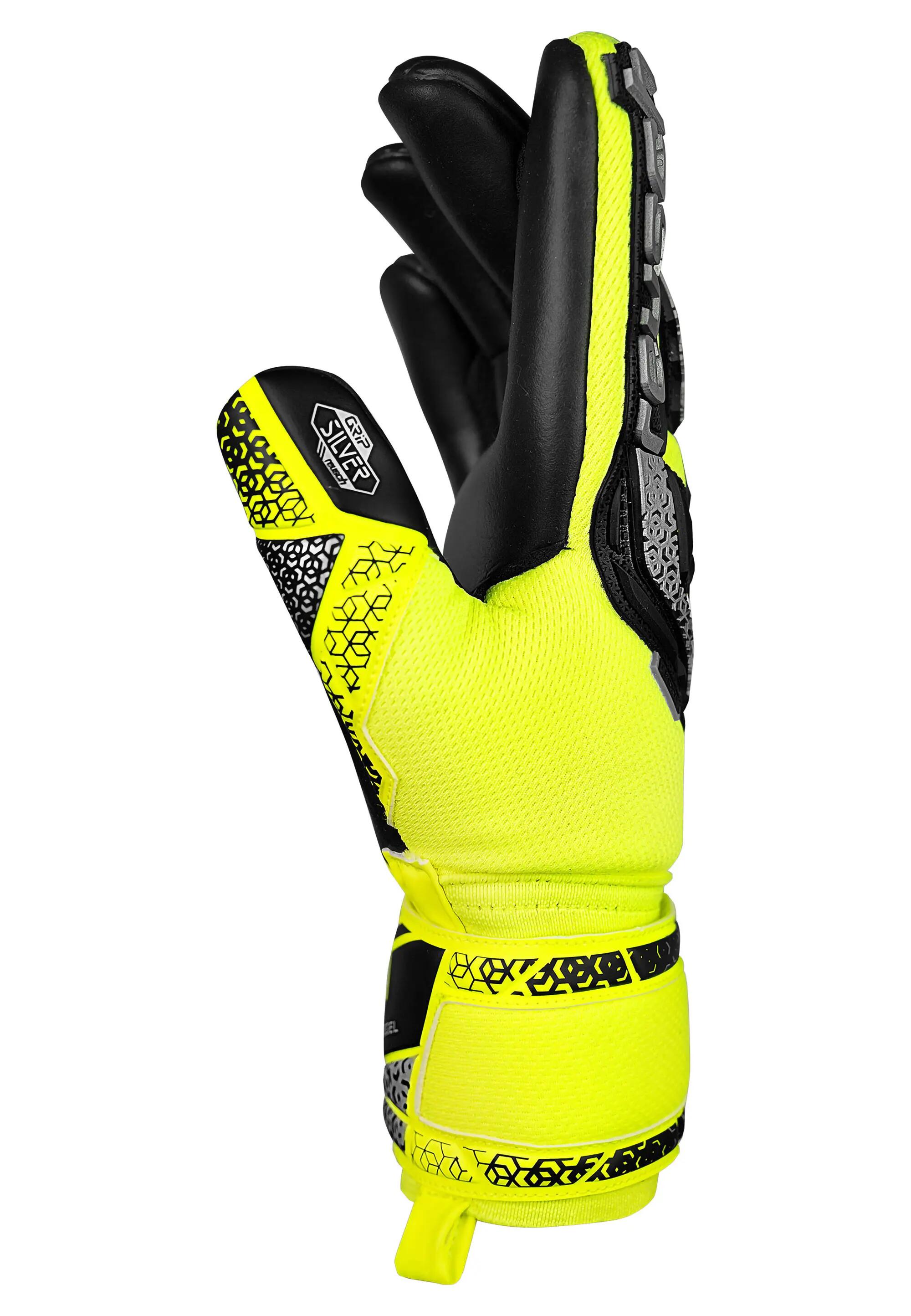 REUSCH Torwarthandschuhe Attrakt Freegel Silver Junior 4/7