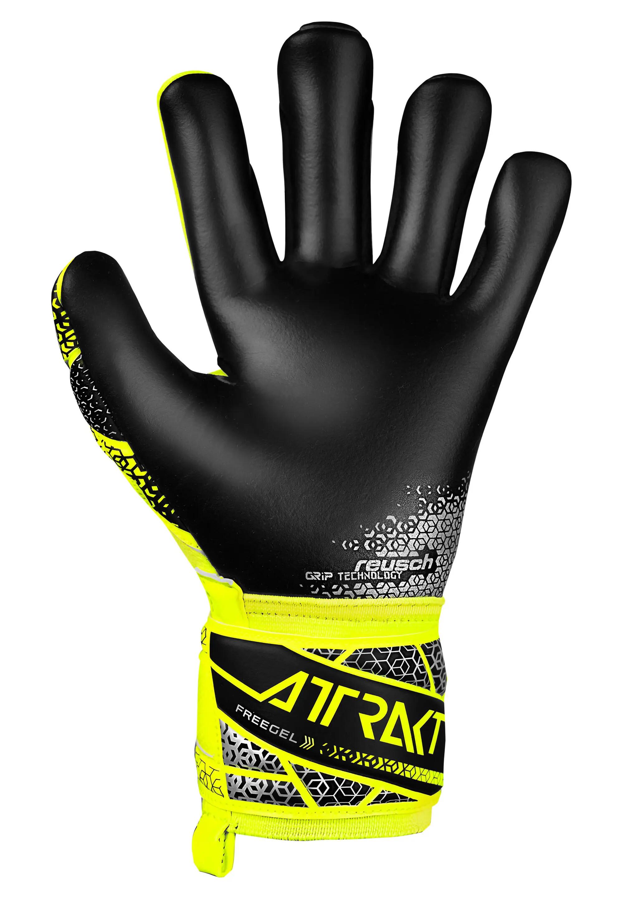REUSCH Torwarthandschuhe Attrakt Freegel Silver Junior 3/7