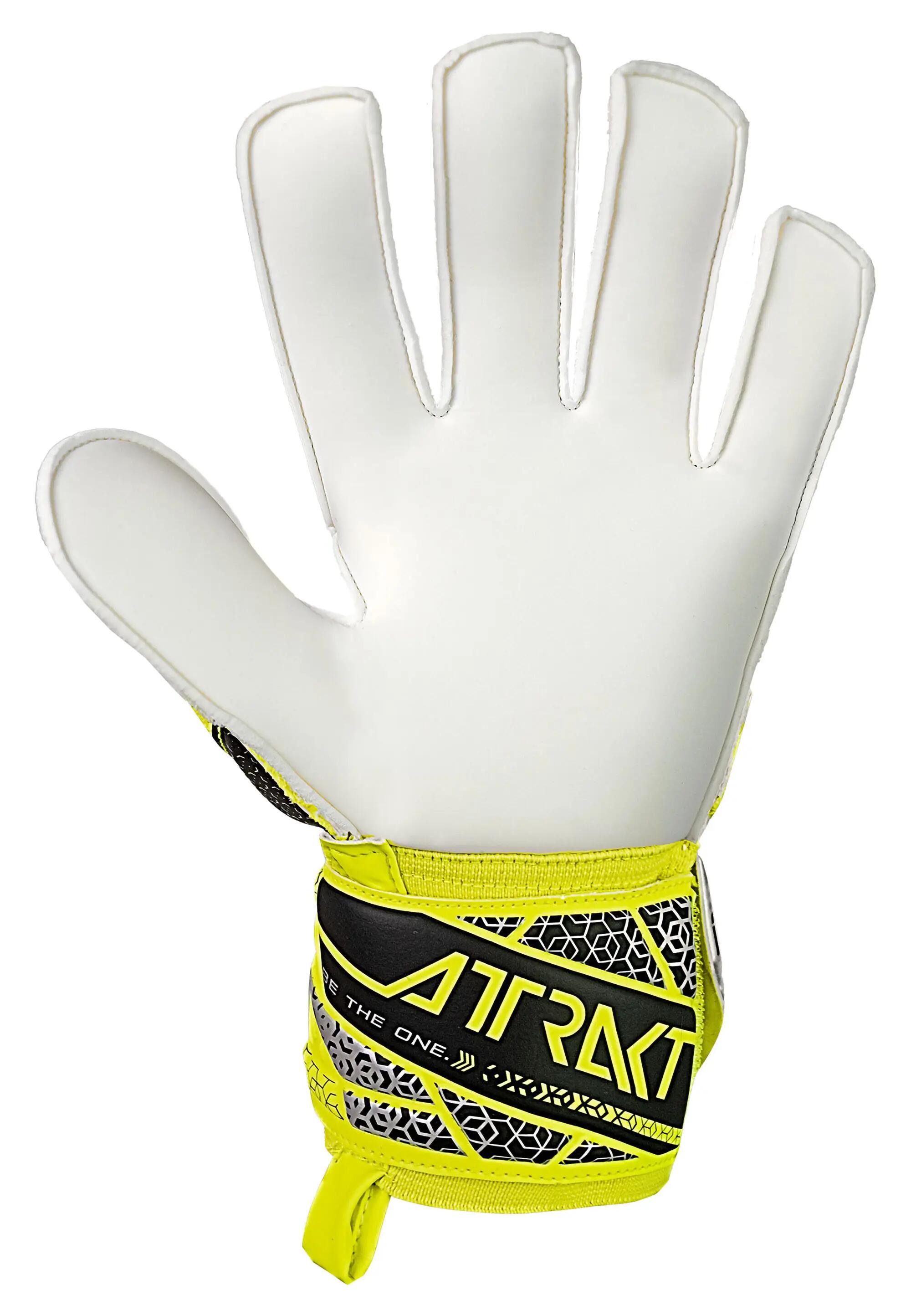 Guanti da portiere Reusch Attrakt Solid - Velcro, schiuma resistente. 3/15