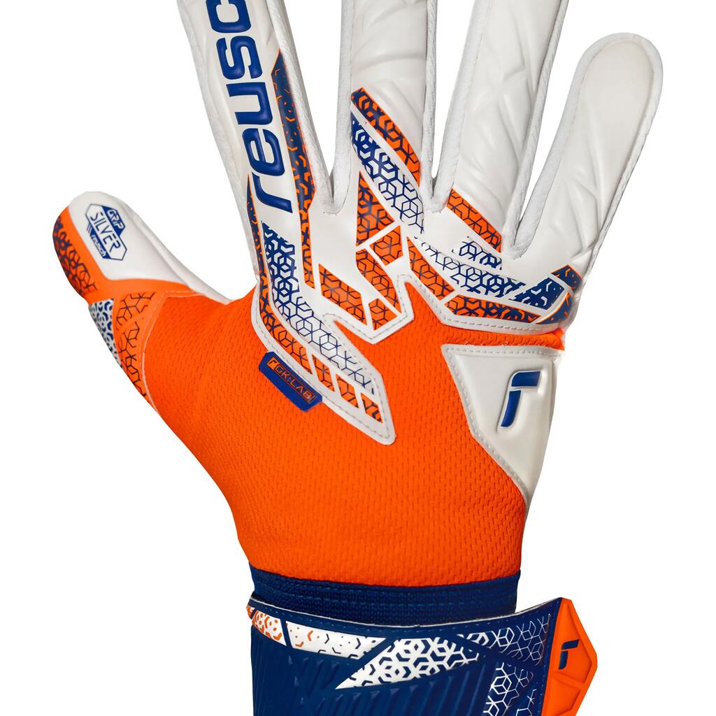 Reusch Attrakt ENERGIZE Silver Goalkeeper Gloves
