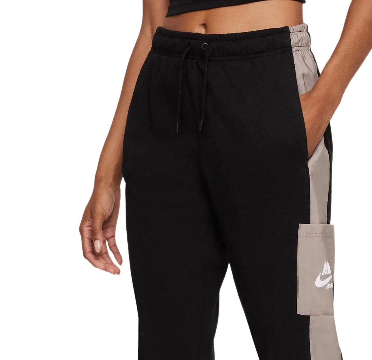 Pantalones de Chándal Nike NSW Heritage de Forro Polar para Mujer 5/5