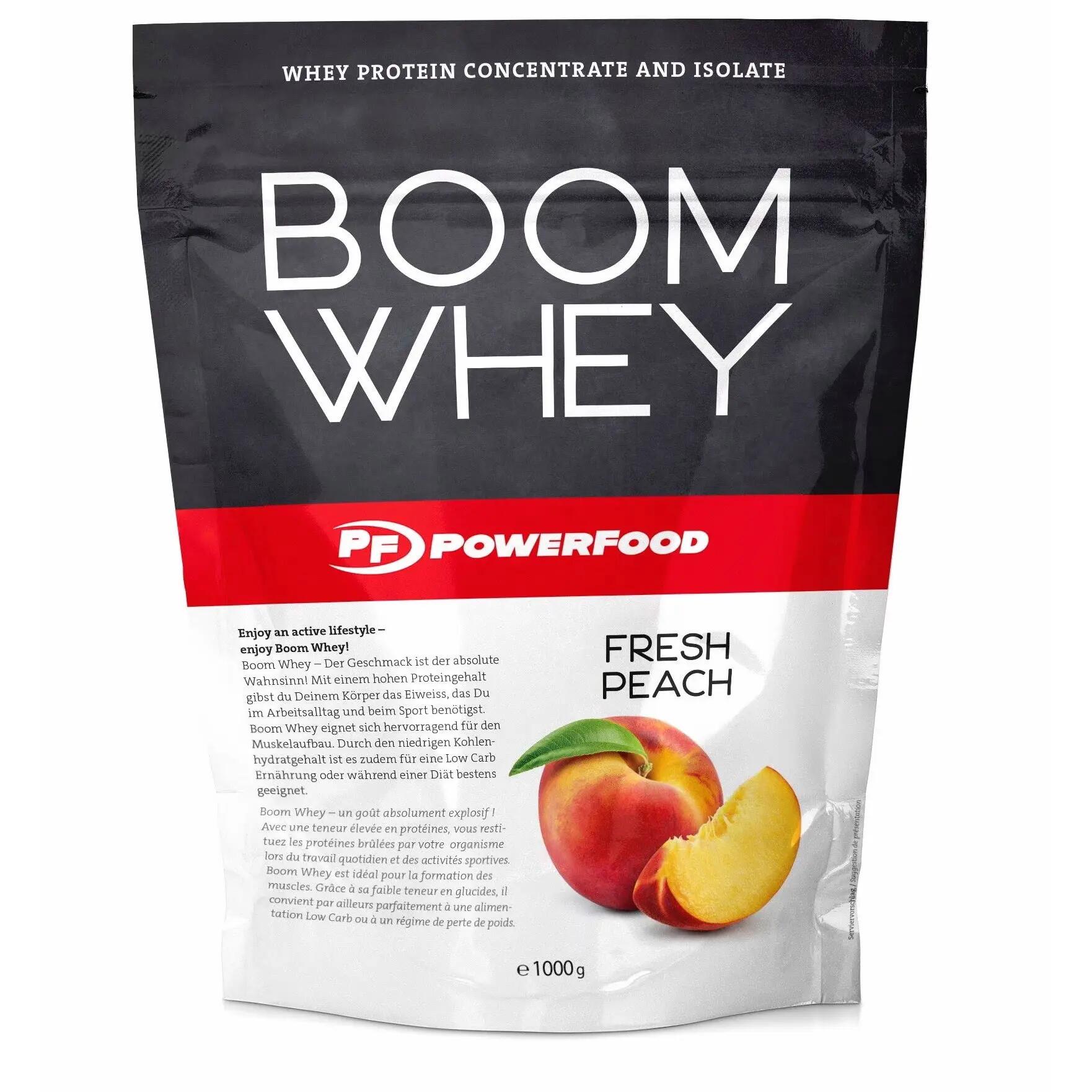 Boom Whey 1000g Powerfood One 1/2