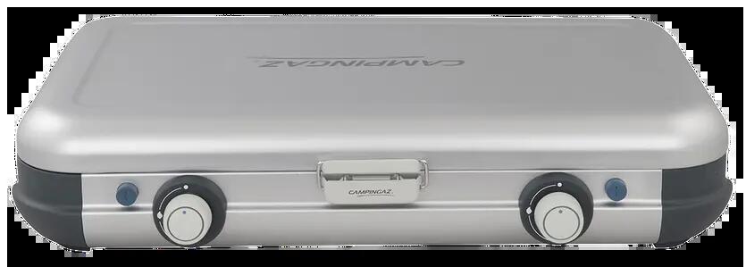 CAMPINGAZ Camping Kitchen 2 PZ – Fornello a gas 2 fuochi con tubo e regolatore 2/7