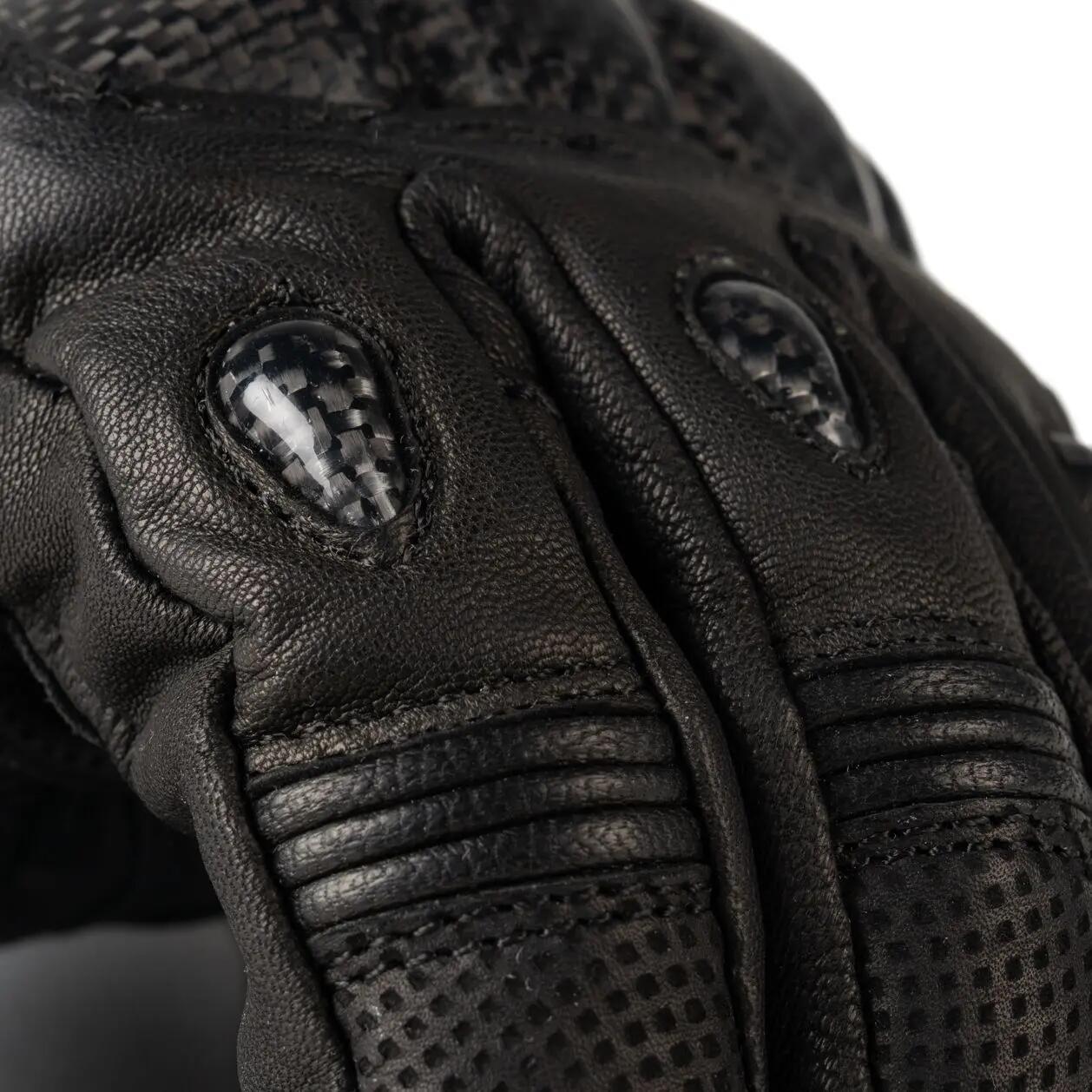 Gants Moto Homologués CE CARBON V2 MOTOBLOUZ 5/7