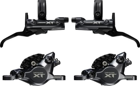 Shimano Deore XT XC BL-M8200/BR-M8200 Juego de frenos de disco de 2 pistones (si