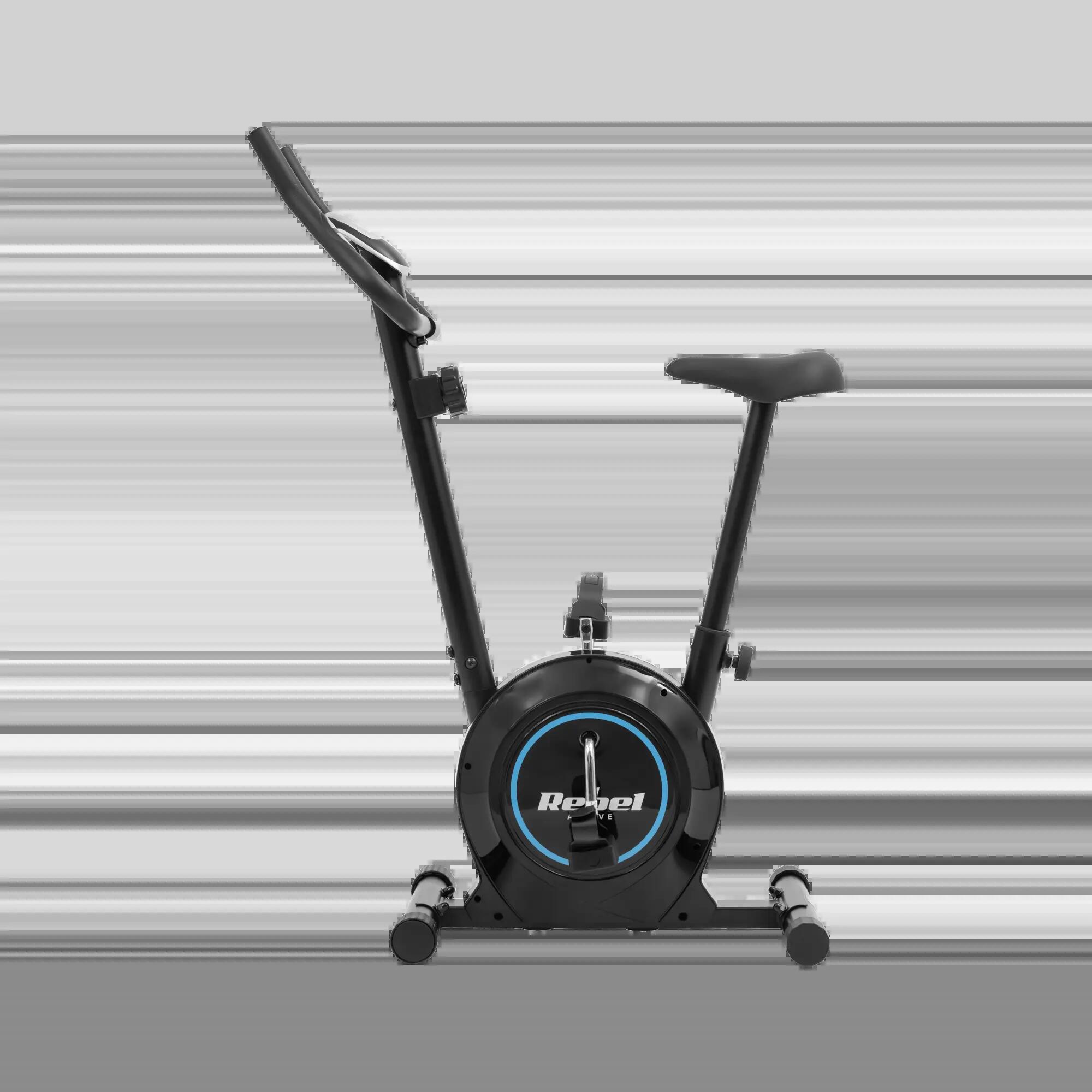 Rower treningowy magnetyczny stacjonarny regulowany czujnik tętna Rebel 6/7