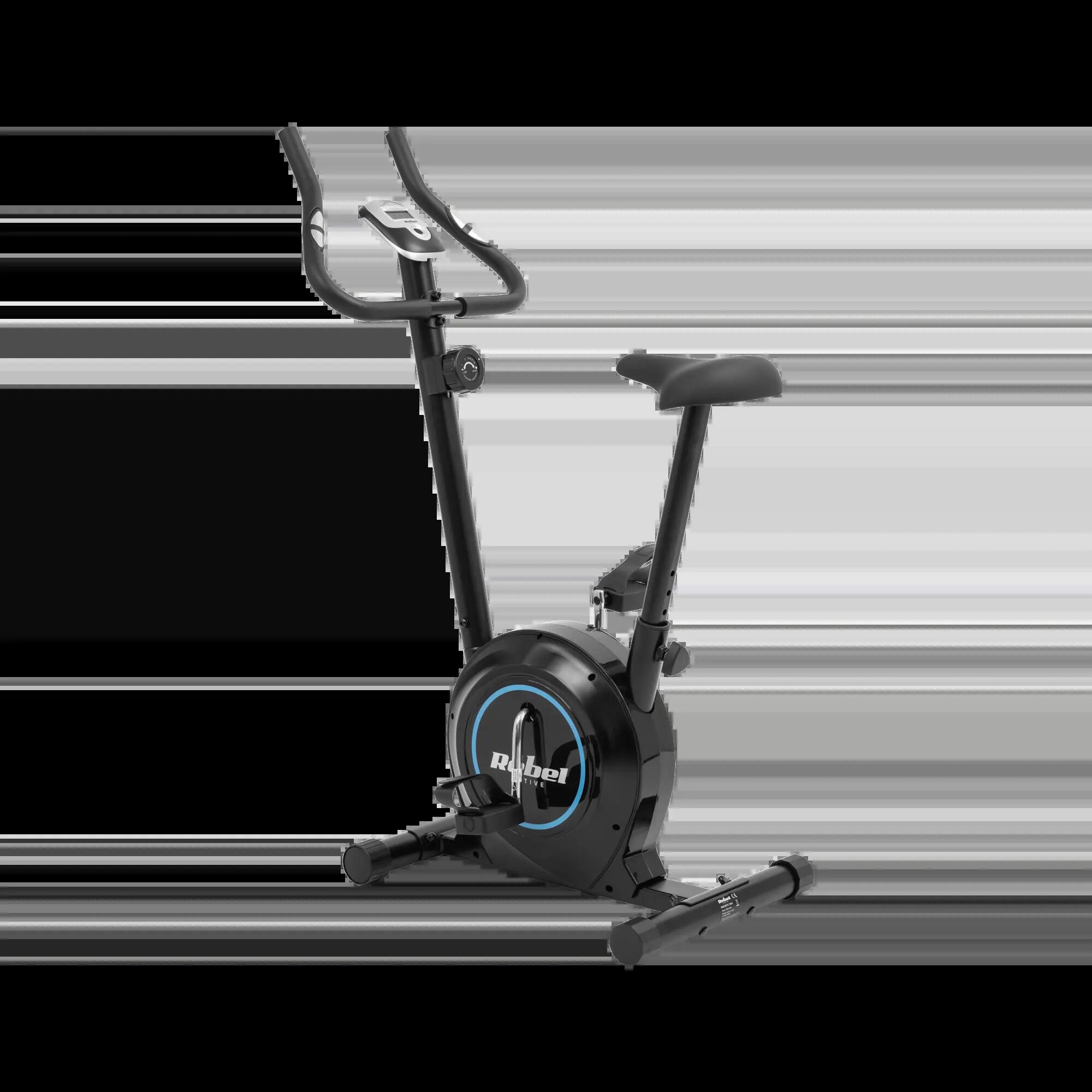 Rower treningowy magnetyczny stacjonarny regulowany czujnik tętna Rebel 5/7