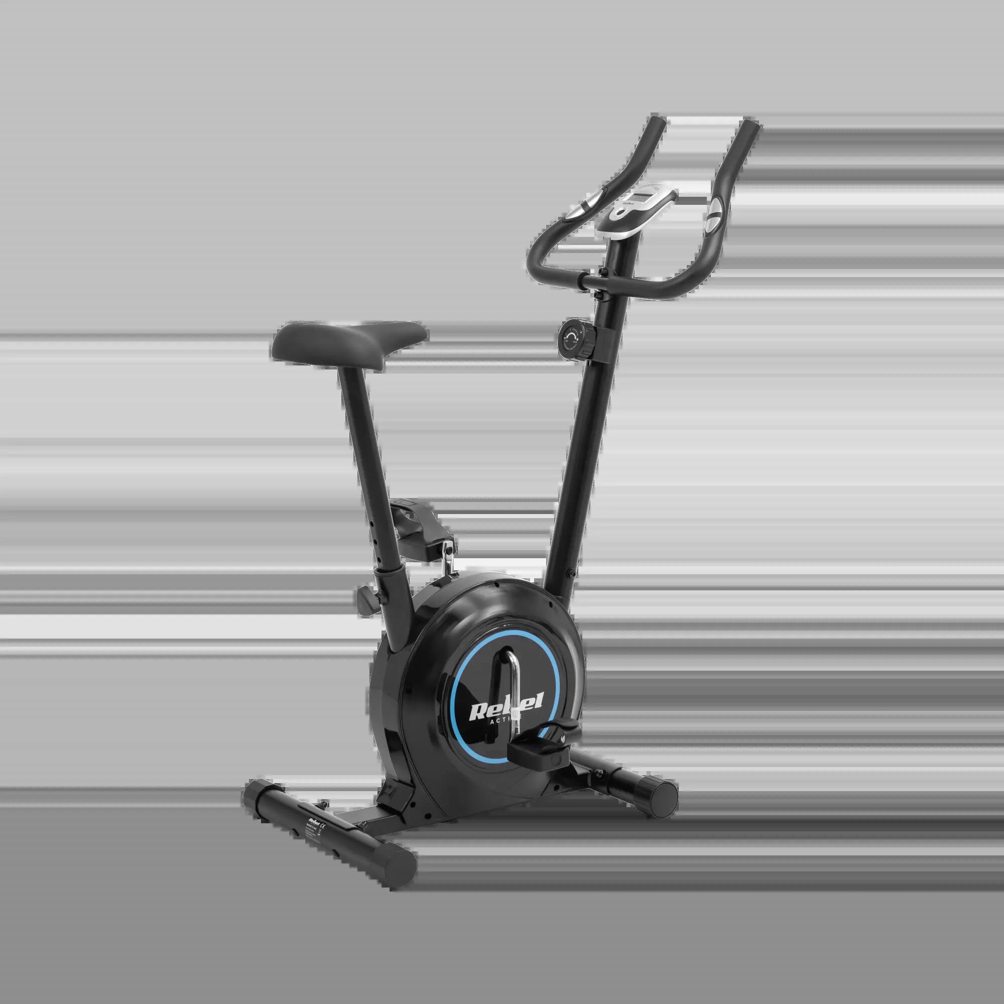 Rower treningowy magnetyczny stacjonarny regulowany czujnik tętna Rebel 4/7