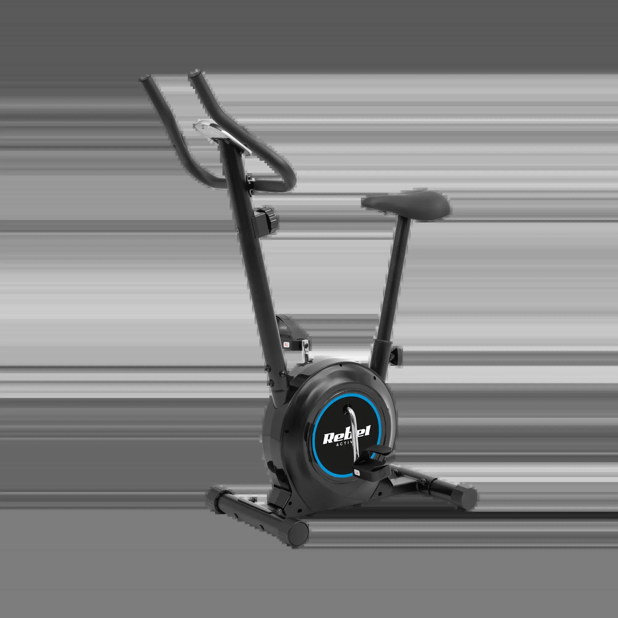 Rower treningowy magnetyczny stacjonarny regulowany czujnik tętna Rebel 3/7