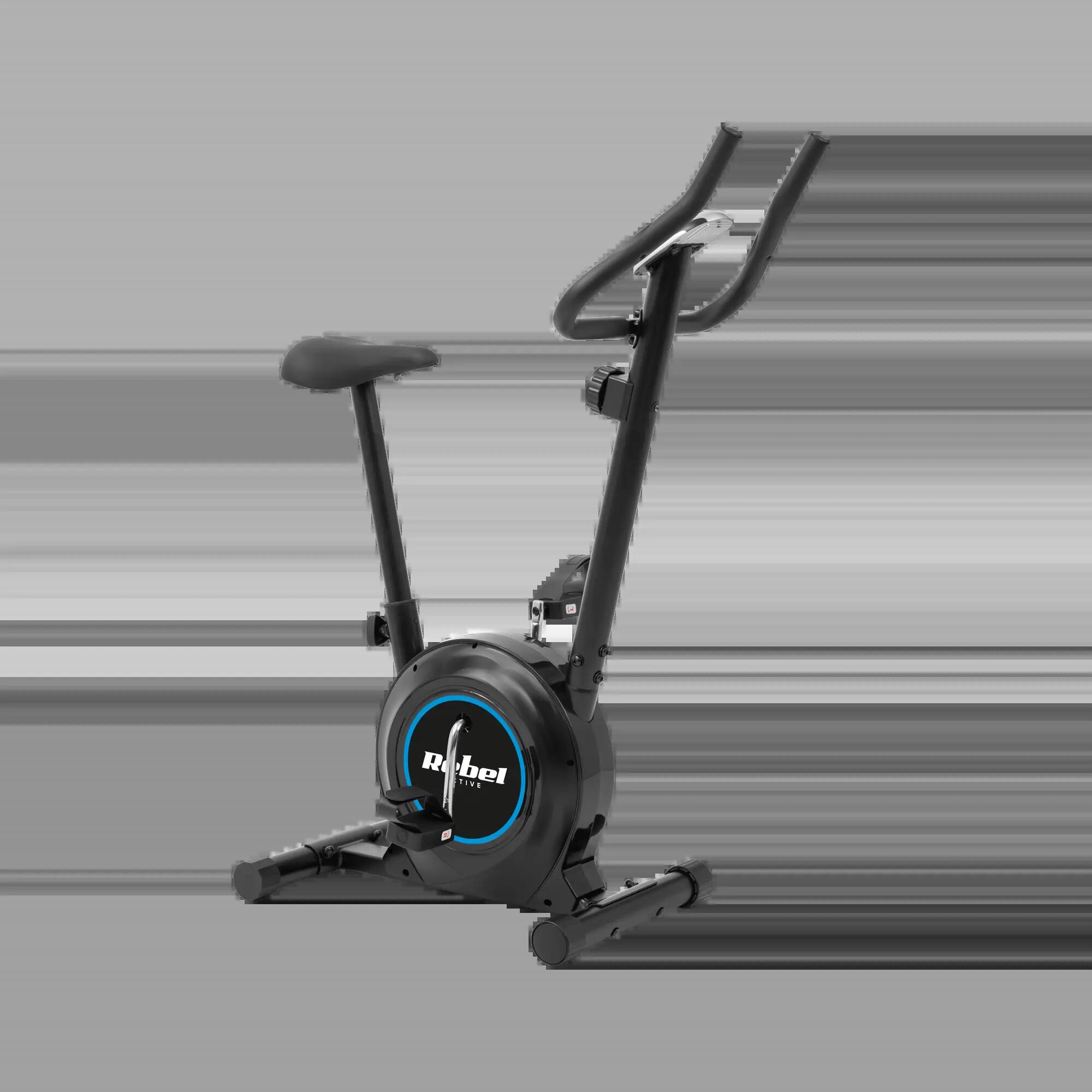 Rower treningowy magnetyczny stacjonarny regulowany czujnik tętna Rebel 2/7
