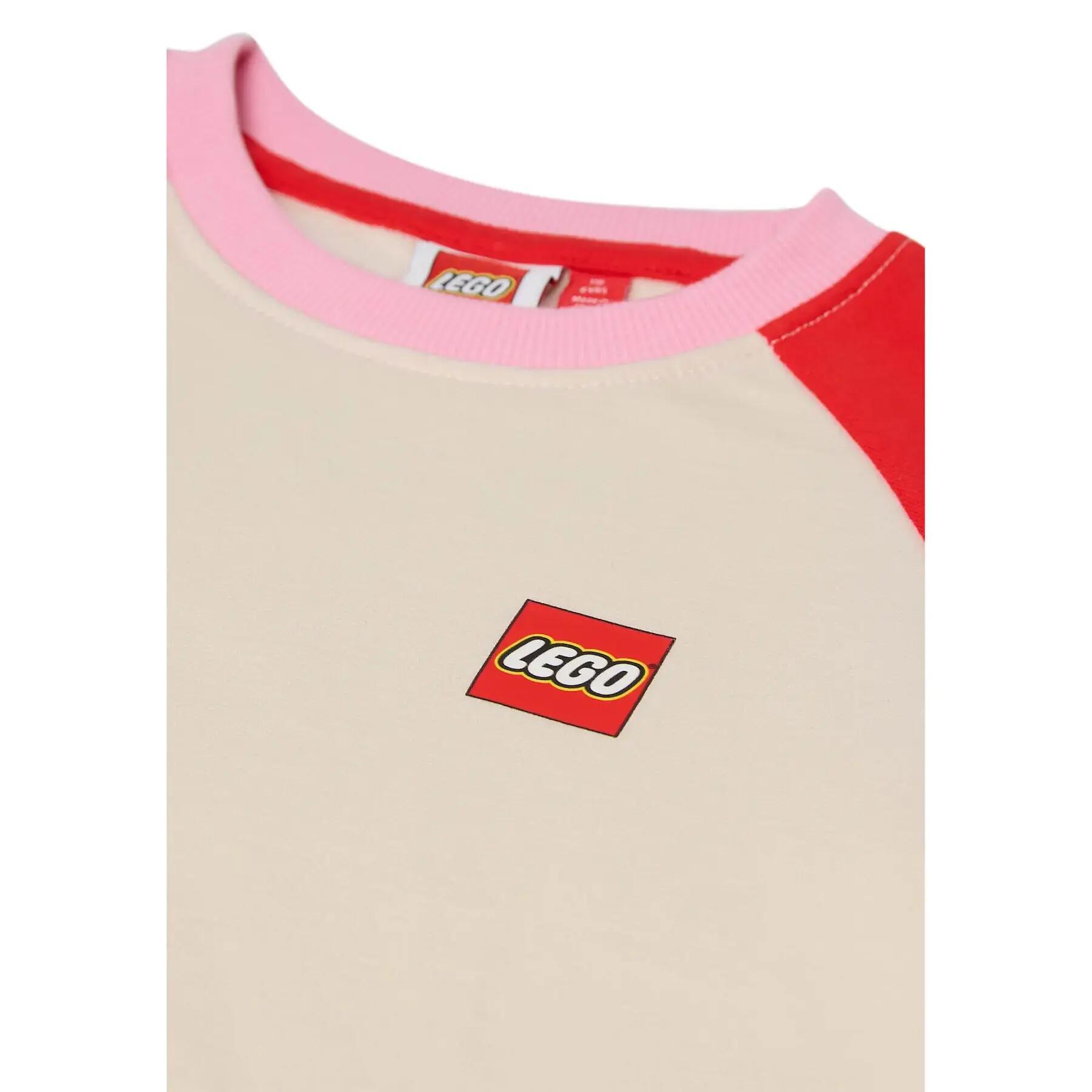 Bluza Bawełniana Dziecięca LEGO Saku705 Biała 3/4