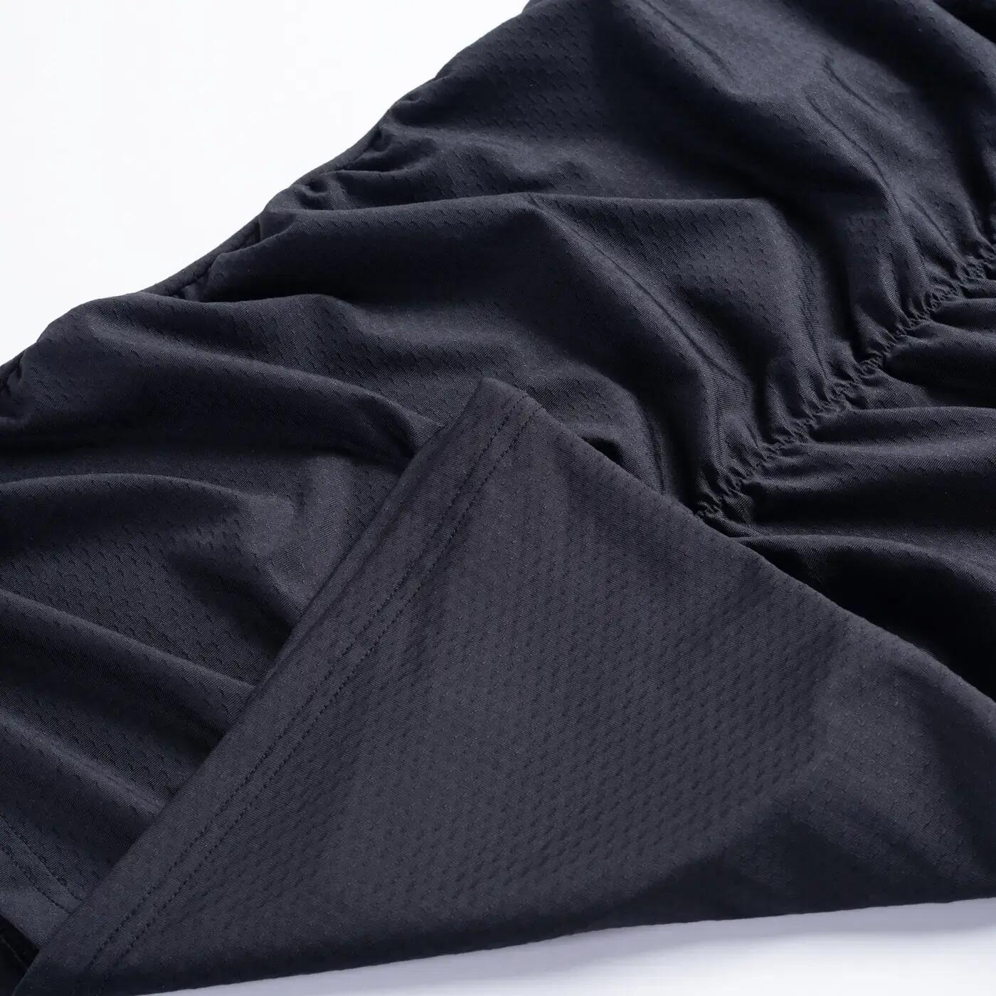 Dames Ilaos Geruwde Mouwloze Tank Top (Zwart) 5/7