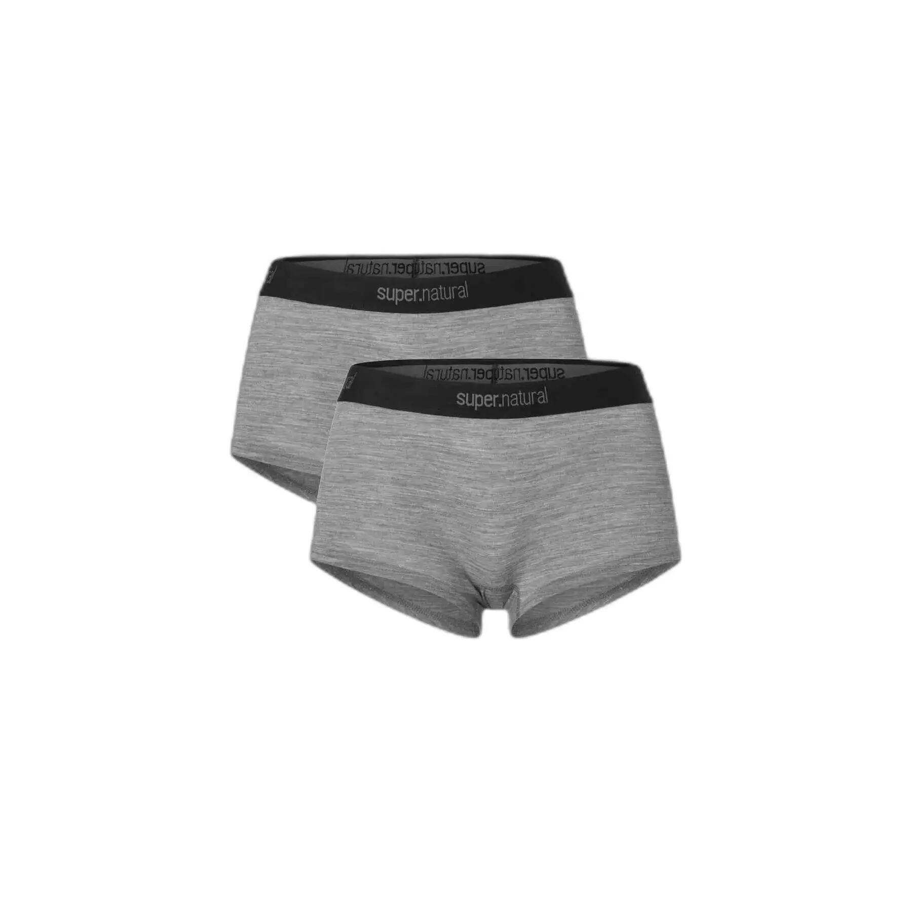 Shorty femme super.natural Tundra175 Hipster (x2) 1/7