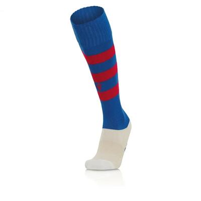 Voetbalkousen - macron hoops - compressie, versterkt - zwart/rood