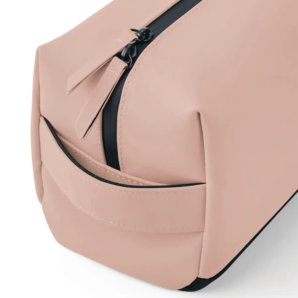 Trousse de toilette en polyuréthane mat  - Nude Pink - One Size 2/3