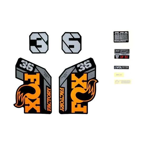 Kit di decalcomanie Fox 2021 36 F-S Logo Fork