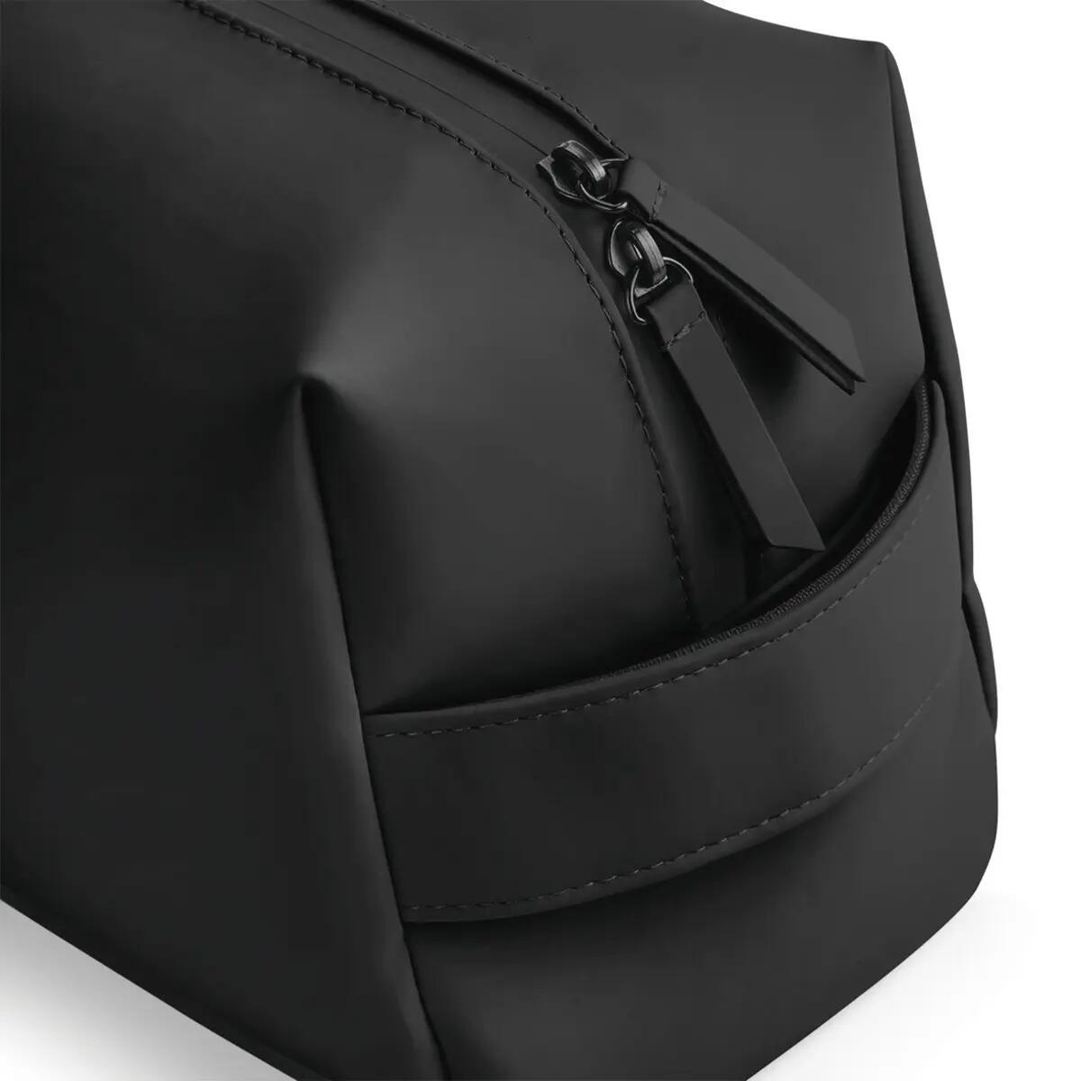 Sac à chaussures en polyuréthane mat  - Black - One Size 3/3