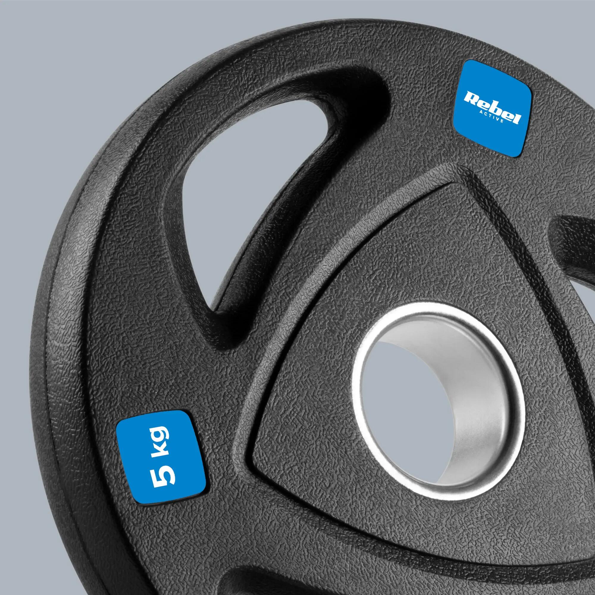 Olympisches Gusseisen Gewichte Set 4x5kg 20kg 51mm Platten Rebel 6/7